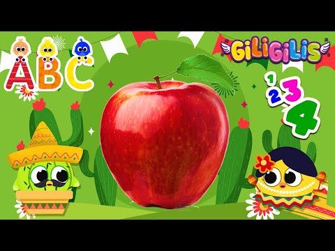 ABC Phonic Song - Learning Video Songs, A for Apple, Nursery Rhymes, Alphabet Song by Giligilis