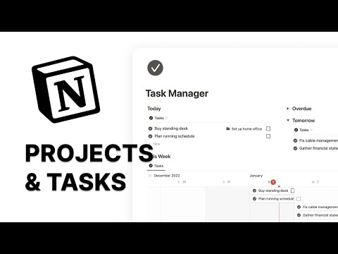 How to build a Task Manager in Notion