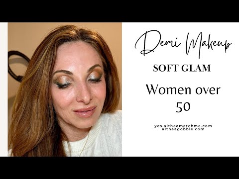 How to wear soft glam with Demi Method for mature women