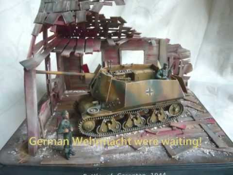 Battle of Carentan 1 & Panzerjager Marder 1. 法国卡朗唐战役1944 与德軍自行火砲