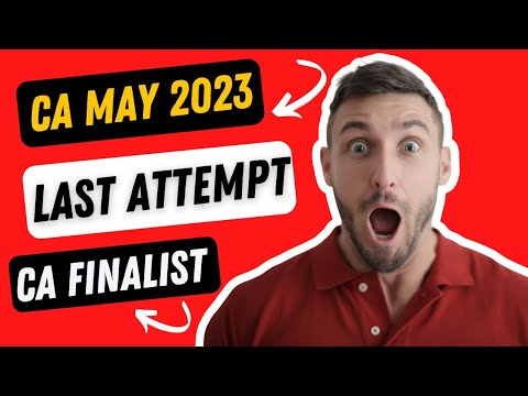 |CA May 2023 Last Attempt For CA Finalist ??|CA Final Group 1 & 2 Alert ⚠️ |