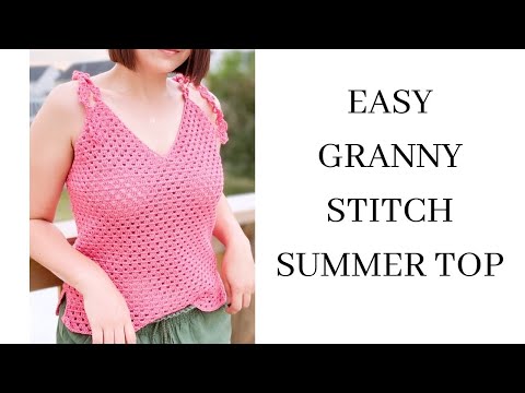 Easy Granny Summer Top