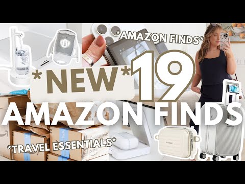 19 *NEW* AMAZON AUGUST FAVORITES: travel must haves + daily essentials + amazon finds