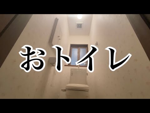 【大掃除】1階と2階のトイレ【撮り方へたくそww】