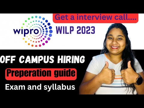 Wipro wilp 2023 | off campus hiring| Wipro wilp preparation| exam and syllabus #wipro #wilp