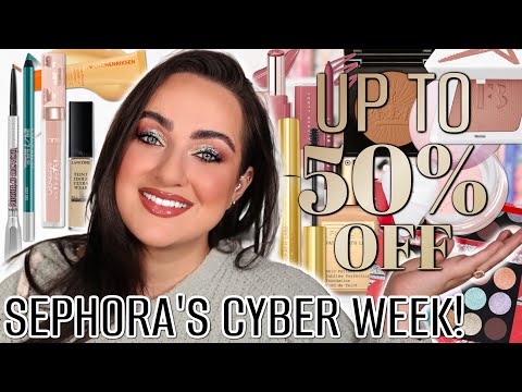 Full Face of MUST-HAVE Sephora Cyber Week SALE Products – 30% to 50% OFF Deals You Can’t Miss!