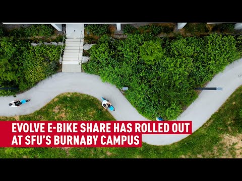 Evolve E-Bike Share rolls out at Simon Fraser University's Burnaby campus