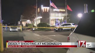 Food delivery driver shot, killed at Fayetteville McDonald's