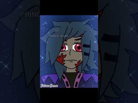 New Demon Slayer OC drawing| Half demon & half human| 4 different skin colour