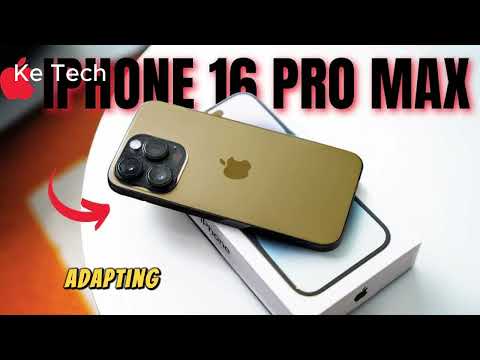 iPhone 16 Pro Max Desert Titanium Unboxing