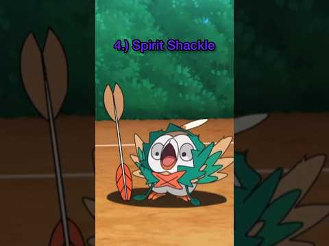 Ranking Grass Starters Signature Moves From Worst To Best #pokemon