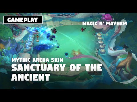 SANCTUARY OF THE ANCIENT (GAMEPLAY) - MYTHIC ARENA SKIN | TFT SET 12