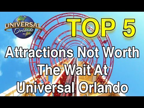 Top 5 Attractions Not Worth The Wait At Universal Orlando