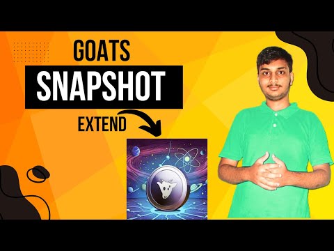 Goats Snapshot Extend | Goats Airdrop