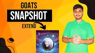 Goats Snapshot Extend | Goats Airdrop