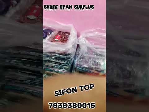 sifon Top सिर्फ 65 मैं Cont..7838380015 #exportsurpluscloth #wholesale #brandsurplus  #viralvideo