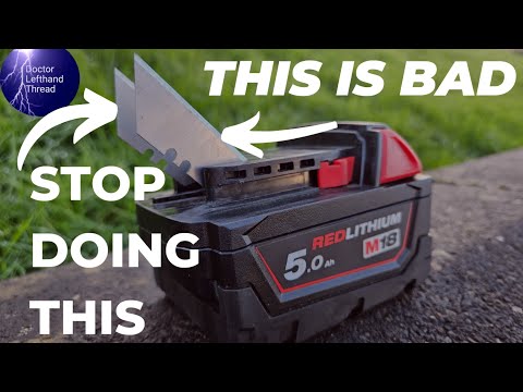 Milwaukee M18 Battery Low Voltage repair