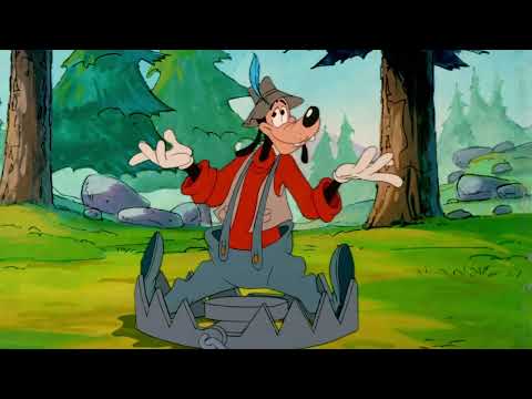 Goofy Gets Bitten by a Bear Trap! (Goof Troop)