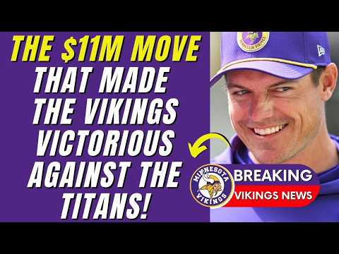 🏈💥AMAZING: BOLD MOVE AGAINST THE TITANS STEALS THE SHOW! IMPACTFUL TALENT BACK! MINNESOTA VIKINGS