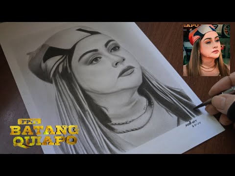 FPJ's Batang Quiapo: Drawing Rosanna Roces as Boss Divina| jesar art