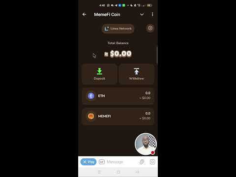 MemeFi Coin - How to get linea Ethereum for the MemeFi Coin withdrawal gas fee