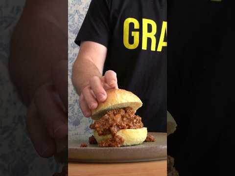 Get Down With Your Bad Self and Make SLOPPY JOES  #gravyguy #sauce #thesauceandgravychannel