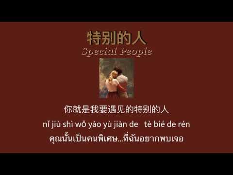 THAISUB-PINYIN | แปลเพลง《特别的人》Special People—方大同