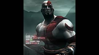 The Evolution of Kratos [4K] | God of War 1-3 #shorts