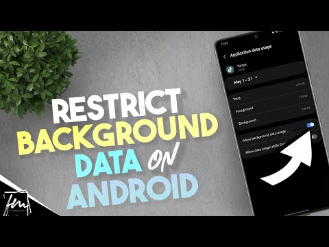 How to Background data on Android