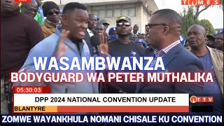 BRIAN BANDA INTERVIEW WITH NOMANI CHISALE AT DPP CONVENTION IN BLANTYRE ZIKUCHITIKA POMPANO