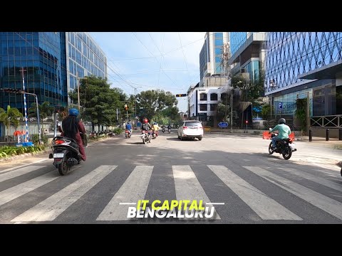 Bengaluru City Drive - 4K | IT Capital of India