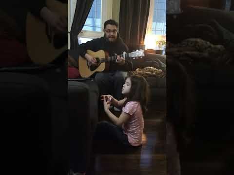 Nick and Lucy making music