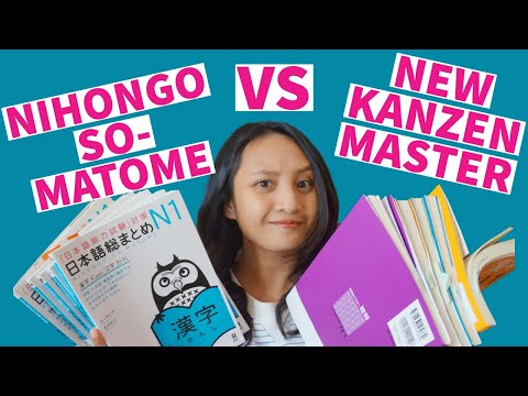 JLPT Book Haul: Nihongo So-Matome VS New Kanzen Master Initial Review