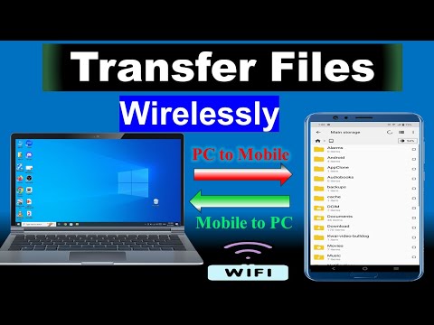 How to Transfer Data from Mobile to Laptop Wirelessly