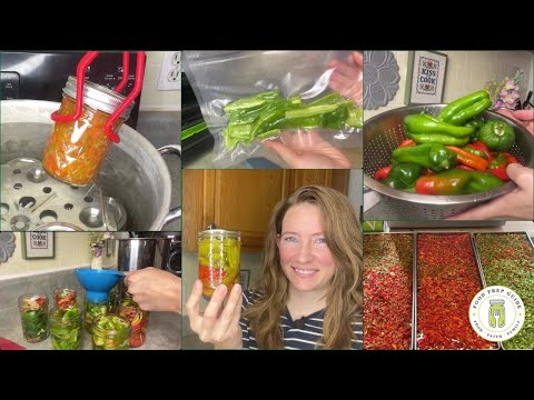 Preserving Peppers 5 Ways