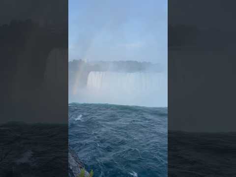 Horseshoe Falls, part of Niagara Falls, is the most powerful waterfall (flow rate) in North America!