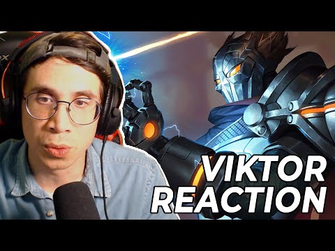 Arcane fan reacts to VIKTOR (Voicelines, Skins, & Story) | League of Legends