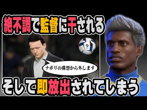 【FIFA23】ナポリの監督に見限られ放出されるが、まさかのクラブからオファーが来る｜最強のサッカー選手育成計画！#5