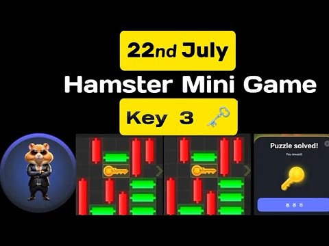 How Play and Unlock Hamster 🐹 Mini Game | Get Key 🗝️ today 22 July