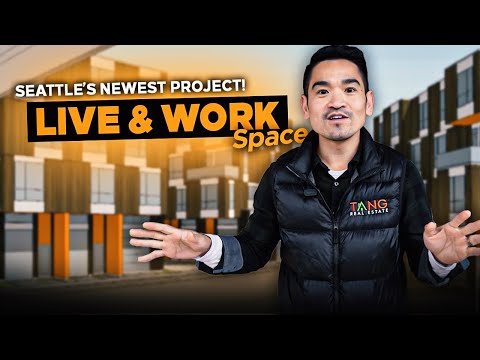 My NEWEST Commercial Real Estate Project in SEATTLE! (Live & Work Space)