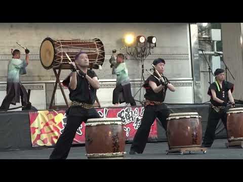 山郷杉太鼓　2024 第22回智頭町　来んさい見んさい踊りん祭　# ３