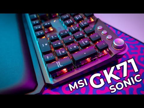 MSI GK71 Sonic Gaming Keyboard Review  ( Sonic Red Switches)