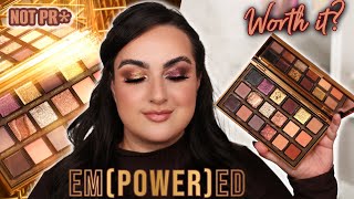 HUDA BEAUTY EMPOWERED EYESHADOW PALETTE REVIEW! 2 LOOKS & COMPARISONS!