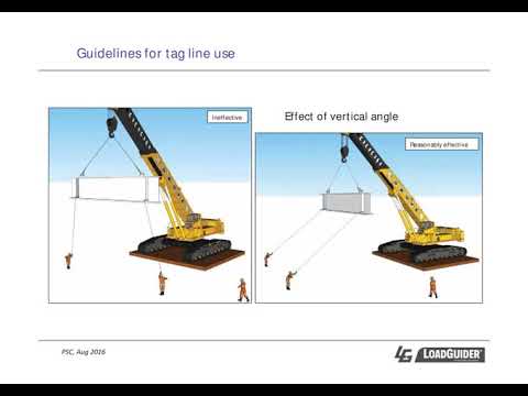 PSC Know-How Series -  Taglines for Guiding Suspended Loads