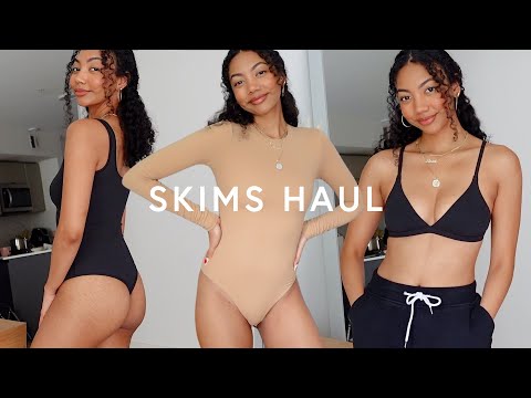 SKIMS Try-On Haul | Bralettes, Underwear, Basics