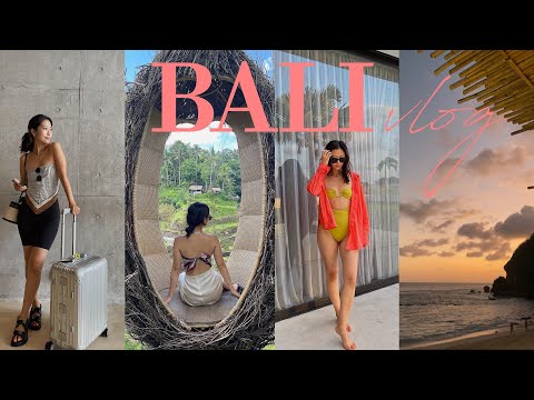 BALI TRAVEL VLOG PART 1 exploring Canggu, best restaurants in Bali, & learning to surf