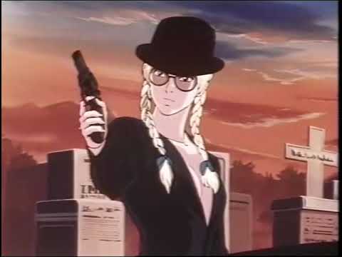 Kizuoibito - Cemetery Shootout Scene - OVA 1986 VHS