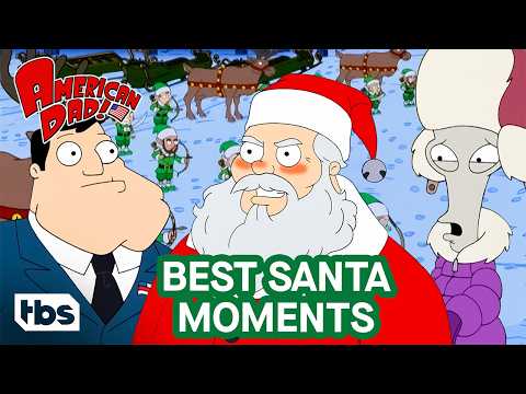 The Best Santa Claus Moments (Mashup) | American Dad | TBS