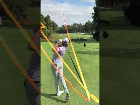 2024 ZOZO CHAMPIONSHIP Max Homa Awesome Swing Motion & Slow Motion