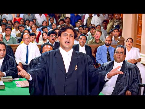 गोविंदा ने जज साहब को इमोशनल करके केस जीत लिया...Kyo Kii... Main Jhuth Nahin Bolta Best Court Scene